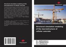 Buchcover von Structural simulation modeling of the macrostructure of cellular concrete