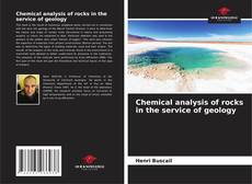 Couverture de Chemical analysis of rocks in the service of geology