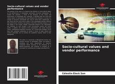 Обложка Socio-cultural values and vendor performance