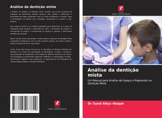 Capa do livro de Análise da dentição mista 