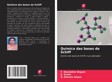 Couverture de Química das bases de Schiff