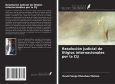 Resolución judicial de litigios internacionales por la CIJ的封面