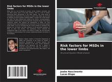 Capa do livro de Risk factors for MSDs in the lower limbs 