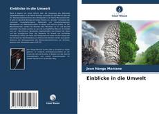 Einblicke in die Umwelt kitap kapağı