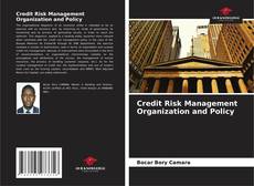 Copertina di Credit Risk Management Organization and Policy