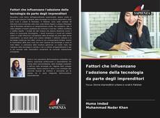 Fattori che influenzano l'adozione della tecnologia da parte degli imprenditori kitap kapağı