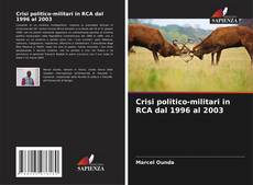 Portada del libro de Crisi politico-militari in RCA dal 1996 al 2003
