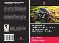 Bookcover of Programas de desenvolvimento rural e de bem-estar dos agricultores na Índia