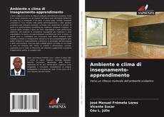 Portada del libro de Ambiente e clima di insegnamento-apprendimento