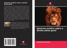 Buchcover von Doutrina jurídica sobre o direito penal geral