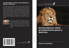 Buchcover von Jurisprudencia sobre procedimiento penal y doctrina