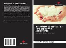 Buchcover von Instrument to assess self-care capacity in adolescents