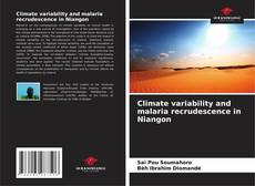 Capa do livro de Climate variability and malaria recrudescence in Niangon 