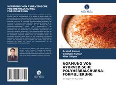 Copertina di NORMUNG VON AYURVEDISCHE POLYHERBALCHURNA-FORMULIERUNG