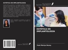 Portada del libro de ESTÉTICA EN IMPLANTOLOGÍA