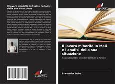 Portada del libro de Il lavoro minorile in Mali e l'analisi della sua situazione