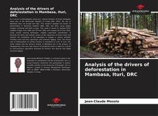 Portada del libro de Analysis of the drivers of deforestation in Mambasa, Ituri, DRC