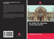 Buchcover von As lições de algumas crises bancárias
