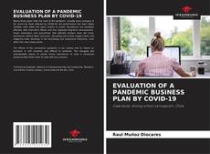 Buchcover von EVALUATION OF A PANDEMIC BUSINESS PLAN BY COVID-19