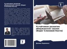 Устойчивое развитие абиджанских свалок (Берег Слоновой Кости) kitap kapağı