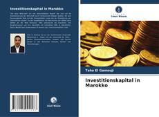 Investitionskapital in Marokko kitap kapağı