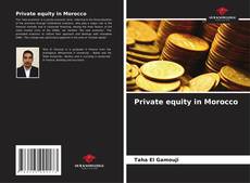 Bookcover of Private equity in Morocco