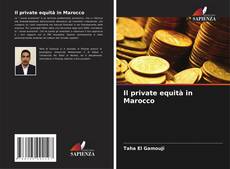 Il private equità in Marocco kitap kapağı
