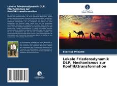 Lokale Friedensdynamik DLP, Mechanismus zur Konflikttransformation kitap kapağı