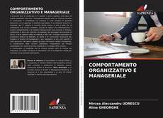 COMPORTAMENTO ORGANIZZATIVO E MANAGERIALE的封面