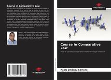 Couverture de Course in Comparative Law