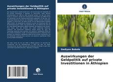 Auswirkungen der Geldpolitik auf private Investitionen in Äthiopien kitap kapağı