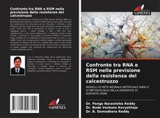 Buchcover von Confronto tra RNA e RSM nella previsione della resistenza del calcestruzzo