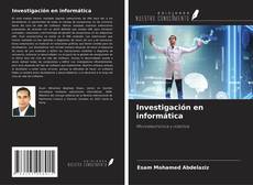 Buchcover von Investigación en informática