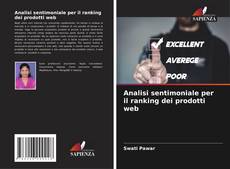 Analisi sentimoniale per il ranking dei prodotti web kitap kapağı
