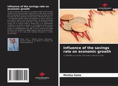 Buchcover von Influence of the savings rate on economic growth