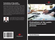 Capa do livro de Evaluations of the public procurement audit process 