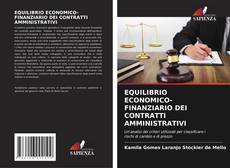 Capa do livro de EQUILIBRIO ECONOMICO-FINANZIARIO DEI CONTRATTI AMMINISTRATIVI 