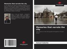 Capa do livro de Memories that narrate the city 