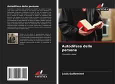 Couverture de Autodifesa delle persone