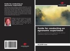 Portada del libro de Guide for conducting an agronomic experiment