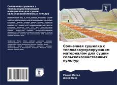 Bookcover of Солнечная сушилка с теплоаккумулирующим материалом для сушки сельскохозяйственных культур