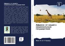 Portada del libro de Африка: от наций к национальным государствам