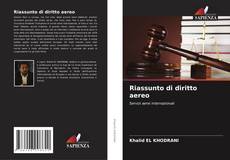 Couverture de Riassunto di diritto aereo