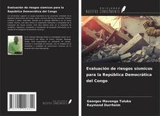 Buchcover von Evaluación de riesgos sísmicos para la República Democrática del Congo