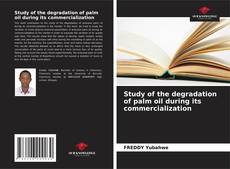 Bookcover of Study of the degradation of palm oil during its commercialization