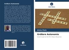 Größere Autonomie kitap kapağı