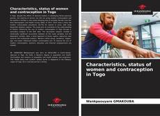 Capa do livro de Characteristics, status of women and contraception in Togo 