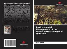 Capa do livro de Environmental Management of the Niayes Dakar-Senegal in Question 