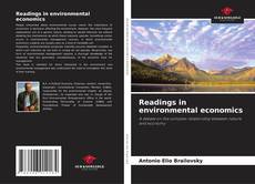 Capa do livro de Readings in environmental economics 
