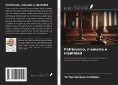 Portada del libro de Patrimonio, memoria e identidad